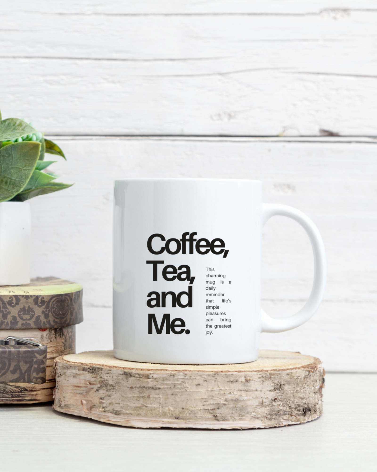 White Glossy Mugs - Image 3